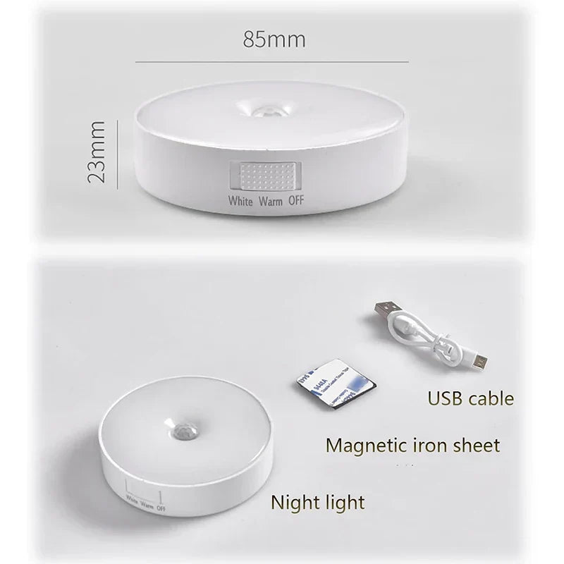 LED Night Light with Motion Sensor